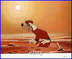Original Production Cel of Goofy from Crazy with Heat (1947) Original Production Cel of Goofy from Crazy with Heat (1947)