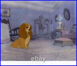 Original Production Cel of Lady from Lady and the Tramp (1955)