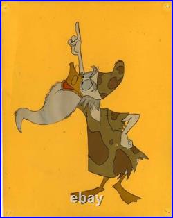 Original Production Cel of Ludwig Von Drake from Disney TV