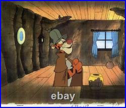 Original Production Cel of Tigger from Disney TV (1980s)