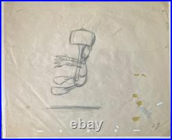 Original Production Donald Duck Drawing Sketch Animation Art Vintage #29
