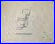 Original Production Donald Duck Drawing Sketch Animation Art Vintage #29