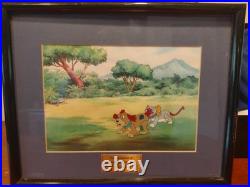 Original Raggedy Ann & Andy Production Cel Framed WithCOA CBS 1990 1 OF 1