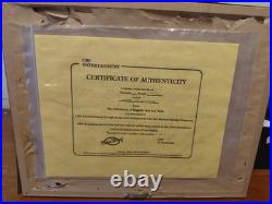 Original Raggedy Ann & Andy Production Cel Framed WithCOA CBS 1990 1 OF 1