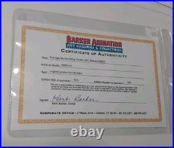 Original Teenage Mutant Ninja Turtles Animation Art Cert OPC Bebop (15822)