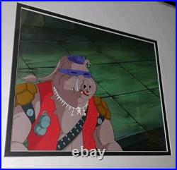 Original Teenage Mutant Ninja Turtles Animation Art Cert OPC Bebop (15822)
