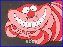 Original WALT DISNEY Alice Wonderland Cheshire Cat Cel Cell Scarce & RARE