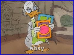 Original WALT DISNEY Ludwig Von Drake Professor Cel Cell Celluloid Scarce RARE
