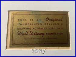 Original WALT DISNEY Ludwig Von Drake Professor Cel Cell Celluloid Scarce RARE