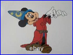 Original WALT DISNEY Mickey Mouse Fantasia 5000 Serigraph SeriCel Cel Cell