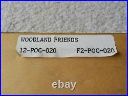 Original WALT DISNEY Pocahontas Woodland Friends 5000 Serigraph Seri Cel Cell