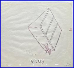 Original Walt Disney Ant 1939 Beach Picnic Production Animation Sketch #224
