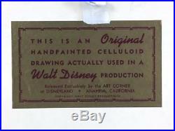 Original Walt Disney Lady and the Tramp 1955 PRODUCTION ANIMATION CEL