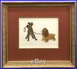 Original Walt Disney Lady and the Tramp Production Cel of Lady and Tramp