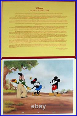 Original Walt Disney Limited Edition Cel Mickey's Rival, featuring Mortimer