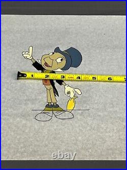 Original Walt Disney Pinocchio JIMINY CRICKET Umbrealla Production Animation Cel