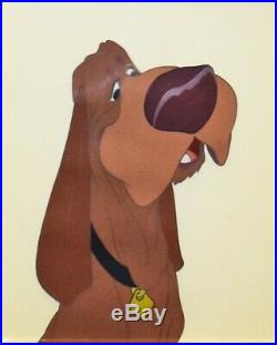 Original Walt Disney Production Cel Featuring Trusty from Lady and the Tramp