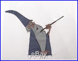 Original Walt Disney Production Cel From Sword in The Stone featuring Merlin