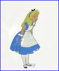 Original Walt Disney Production Cel of Alice from Alice in Wonderland (1951)