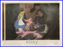 Original Walt Disney Production Cel of Alice from Alice in Wonderland (1951)