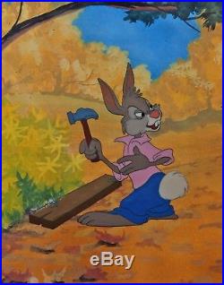 Original Walt Disney Production Cel of Brer Rabbit from Song of the South (1946)