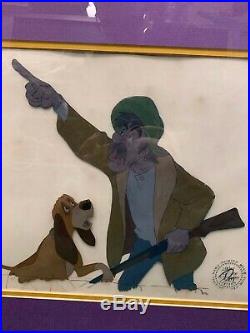 Original Walt Disney Productions Cel The Fox and The Hound Hand Painted