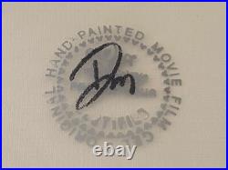 Original Walt Disney Snow White & Grumpy LE Cel Cell Celluloid Scarce & RARE