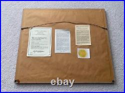 Original Walt Disney Snow White & Grumpy LE Cel Cell Celluloid Scarce & RARE