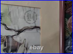 Original Walt Disney Snow White & Prince Seri Cel Cell Celluloid Scarce RARE