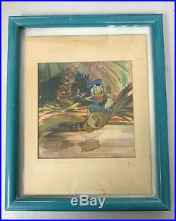 Original Walt Disney Studios Production Animation Cel of Donald Duck