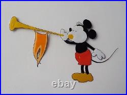 Original Walt Disney VINTAGE Mickey Mouse Cartoon Production Cel Cell Scarce 0