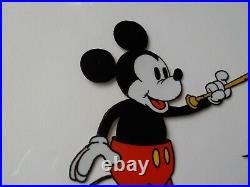 Original Walt Disney VINTAGE Mickey Mouse Cartoon Production Cel Cell ScarceRARE