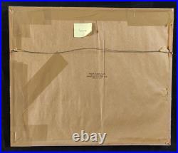 Owl from Disney's Winnie the Pooh Painted production Cel + Background