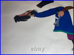 PETER AND THE WOLF Animation Cels Walt Disney Production Art Vintage 1946 X1