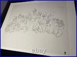 PETER PAN Animation Cels Walt Disney Production Art Vintage Wendy model Cel 1953