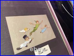 PETER PAN Animation Cels Walt Disney Production Art screen Used WENDY JOHN 1953