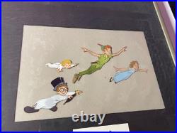PETER PAN Animation Cels Walt Disney Production Art screen Used WENDY JOHN 1953