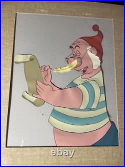 Peter Pan Animation Cels Walt Disney Production Art Vintage 1955 Cel MR. SMEE