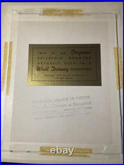 Peter Pan Animation Cels Walt Disney Production Art Vintage 1955 Cel MR. SMEE