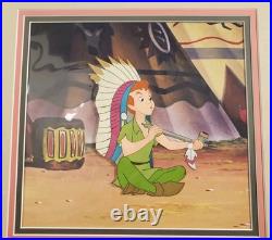 Peter Pan Indian Headress 1953 production cel Art Corner