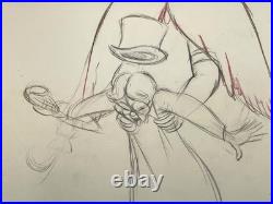 Peter Pan John Production Drawing Walt Disney Cel Original
