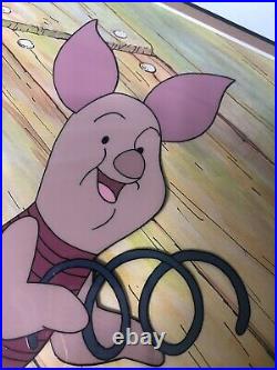 Piglet Cel Art Walt Disneys Winnie The Pooh TV Production Original Animation Art