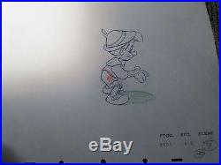 Pinocchio Production animation cel Drawing 1940