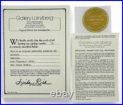 Pinocchio Walt Disney 1940 Original Production Animation Cel