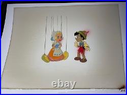 Pinocchio animation Cel Walt Disney Production Art ORIGINAL MODEL CEL X1