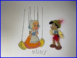 Pinocchio animation Cel Walt Disney Production Art ORIGINAL MODEL CEL X1