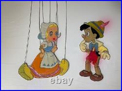 Pinocchio animation Cel Walt Disney Production Art ORIGINAL MODEL CEL X1