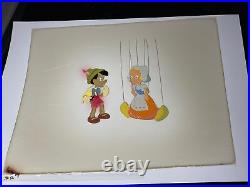 Pinocchio animation Cel Walt Disney Production Art ORIGINAL MODEL CEL X1