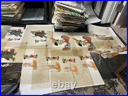 Pinocchio animation Cel Walt Disney Production Art ORIGINAL MODEL CEL X1