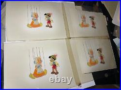 Pinocchio animation Cel Walt Disney Production Art ORIGINAL MODEL CEL X1